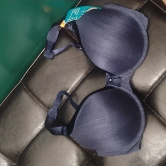 Vanity Fair Illumination Full Figure Underwire Contour Bra in Navy Blue 36DD NWT - Picture 3 of 7
